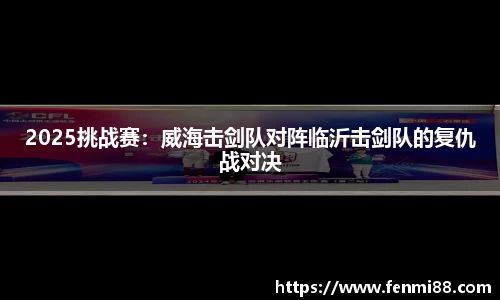 2025挑战赛：威海击剑队对阵临沂击剑队的复仇战对决